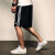 阿迪达斯 （adidas）男裤 夏季新款运动裤快干透气五分裤训练裤跑步健身运动短裤 D95940 S/175/76A
