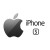 德梵蒂苹果14promax金属贴适用于苹果标志logo贴纸手机iphone15果标贴膜 15plus/15pro黑色【标志】3个