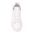 亚历山大麦昆（Alexander McQueen）AMQ男士系带小白鞋阔型休闲运动鞋 白色/黑色 40 