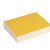 工百利 KT板10张 40*60CM 泡沫板彩色手工混色展板建筑建模板海报背景装饰板 黄色