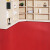 纯色白色PVC塑胶地板革舞台摄影T台展厅地胶加厚耐磨防水阻燃地垫 红色1.8mm