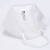 名典上品KN95口罩 M950E 3只 耳戴式 白色 独立包装 无呼吸阀 防异味 防工业粉尘 防飞沫