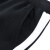鸿星尔克（ERKE）童装男童裤子学生针织儿童运动裤休闲卫裤 63219157051 正黑 130