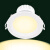 雷士照明（NVC）筒灯 led筒灯天花灯 4W（开孔75mm）白色灯面3000K黄光
