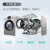 TCL8公斤全自动变频滚筒洗衣机 羽绒服洗 16种洗涤程序 中途添衣 节能静音（皓月银）XQG80-P310B