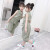 诺佳微淇童装女童套装新款2023夏季儿童中大韩版时尚洋气两件套小女孩衣服 粉色 130码建议身高120CM左右
