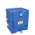 西斯贝尔 ACP80001 安全柜全塑无门吸强腐蚀化学品安全储存柜CE认证蓝色 1台装