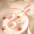 墨凛草莓碗碟套装碗盘家用一人食餐具陶瓷饭碗面碗可爱烤盘创意水果碗 波点草莓套装6件套