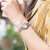 西铁城(CITIZEN)手表 光动能xC多局电波万年历不锈钢带时尚女表ES9430-54A