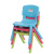 禧天龙Citylong 环保塑料凳加厚带靠背凳儿童换鞋凳餐桌凳（3色随机发货）2019