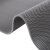 海斯迪克 HK-53 PVC镂空防滑垫 S形塑料地毯浴室地垫 灰色1.2*1米厚3.5mm