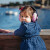 澳洲BanZ 婴幼儿降噪音护耳睡眠学习耳罩 防砸墙 小号静音耳机 坐地铁飞机 宝宝睡觉耳罩 紫色款