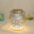 子木雅居创意幸运星星瓶玻璃瓶装星星的玻璃罐许愿瓶发光创意礼物 四彩灯+_蒲公英图案圆形瓶