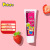 啵乐乐（Pororo）婴幼儿牙膏 低泡无氟防蛀护龈儿童10种无添加牙膏 草莓味80g