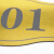 冰禹 BYaf-79 工业用门牌号（2个） 门牌号码牌 定制标识牌 房号牌 店铺数字贴 房间楼层指示牌 款式一