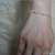 懮美珍珠akoya海水珍珠 4-4.5mm 珍珠手链 爱媛特产 日本直邮 K14WG（15cm）