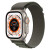 苹果（Apple）手表Ultra运动表男女通用钛金属iWatch Ultra GPS+蜂窝款  绿色 高山回环式表带大号  【官方标配】
