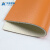 文晨君泰地胶室内防滑健身房地垫PVC塑胶环保舞蹈室隔音橡胶垫运动地板宽 1.8m*厚4.5mm*长10m 宝石纹-橙