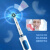 欧乐B电动牙刷成人 圆头牙刷情侣礼物3D声波旋转摆动充电式（含刷头*2）600+天空蓝 日常清洁