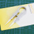 赫思迪格 陶瓷镊子 实验室耐高温镊子 小零件夹取器 白色尖头*2 HHW-302