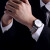 阿玛尼(Emporio Armani)手表 镂空机械男表 钢带商务休闲男士腕表 AR1945