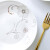 乐享 碗碟陶瓷套装家用实用欧式餐具套装碗盘子碗筷碗具景德镇20头 20头白金花语