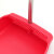 金固牢 KCjj-13 清洁扫帚畚箕组合 塑料软毛笤帚 防风梳齿型扫把簸箕 红色