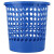 得力（deli）垃圾桶9556网状废纸篓多功能圆形塑料垃圾桶长久耐用230*250mm