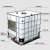 朋侪 吨桶 1000L(口径15cm) 120*100*115cm 白色 带铁架耐酸碱化工桶 加厚塑料蓄水桶