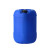 初诗 化工桶 30L对角桶1.3kg透明工业化工包装塑料桶堆码闭口塑料水桶油桶 蓝482*288*288mm