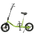 BABY STROLLER雷亚轻巧铝合金便携式成人男女折叠单车通勤风自行车小型代步上班 绿草色/低车把14寸单速/自行车
