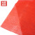 赫思迪格 PVC防滑垫 塑胶S型镂空地垫 卫生间厕所地垫 多拍不截断 4.5mm厚*1.6m宽*1m*红色 JG-235
