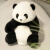 捉趣（ZHUOQU）熊猫毛绒玩具五月龄花花仿真熊猫玩偶公仔娃娃抱枕520情人节礼物
