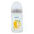 贝亲(Pigeon) 婴儿宝宝新生儿硅胶保护层玻璃奶瓶 防摔奶瓶耐高温 苹果款160ml 日本原装进口