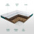 大自然床垫 植物山棕床垫非椰棕 护脊偏硬可定制棕榈单/双人床垫子P2 16CM 180*200