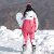 DOOK SNOW滑雪服套装男女单板防水防风透气夹棉保暖冬季宽松滑雪衣套装 黑色（男） XL