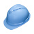 梅思安/MSA V-Gard500 ABS 透气孔V型安全帽带下颏带超爱戴帽衬 湖蓝色 1顶 起订量48 可定制 IP