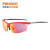 博铌斯（POHINIX） 马拉松跑步眼镜防风骑行镜自行车眼镜可配近视 PX002-11中国红/红色多层镀膜镜片
