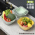 特百惠（Tupperware）德国进口品质 双层PET洗菜盆子家用厨房沥水篮厨房多功能水果盘洗 绿色【食品级PP+PET】八件套