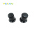 PAKAN 旋钮帽子 WXD3-13-2W WH5-1A WX14-12 电位器旋钮 黑色  (1个)