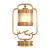 沙尔克（SHAERKE）简约新中式台灯温馨卧室床头灯全铜客厅灯饰装饰书房别墅复古台灯 按钮开关