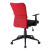 山业 舒适透气面料办公椅/电脑椅 人体工学 可调节腰垫 红(SNC-NET14AR)