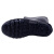 双安 耐酸碱胶靴高筒 耐磨防滑长筒橡胶雨靴 黑色 1双 46码 BX005 企业专享