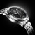天王表(TIANWANG)手表 山河系列钢带机械表商务男士手表钟表黑色GS5684S/D