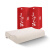 8H乳胶枕 泰国直采天然乳胶双层枕套 科学曲线护颈透气乳胶枕头Z2礼盒 白色 单只装