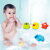 派高乐（playgro）婴儿玩具宝宝洗澡玩具 喷水海洋动物4只装 搭配洗澡桶浴盆 自带吸盘收纳袋 澳大利亚品牌