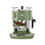 德龙(Delonghi) 意式咖啡机 家用半自动 泵压式 icona复古系列 ECO310 橄榄绿