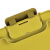 百草园(bicoy)塑料收纳箱整理箱 仿编织储物箱 85L 1个装(带万向轮加厚版) 绿黄色