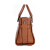 蔻驰 COACH 奢侈品 女士专柜款粒面皮革手提单肩斜挎包棕色 34816 SV/SD