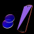 NewYi 全屏美图 T8S钢化膜 蓝光手机保护贴膜 美图T8-全屏覆盖透明抗蓝光钢化膜+后膜